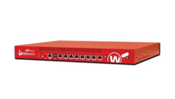 Picture of WatchGuard Firebox M670 with 1-yr Total Security Suite
