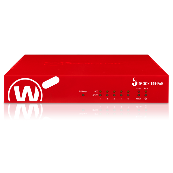 Picture of WatchGuard Firebox T45-PoE with 1-yr Total Security
